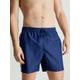 Badeshorts CALVIN KLEIN SWIMWEAR "MEDIUM DRAWSTRING" Gr. L (52), N-Gr, blau (signature navy) Herren Badehosen Badeshorts