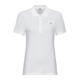 Poloshirt TOMMY HILFIGER "1985 SLIM PIQUE POLO SS" Gr. L (40), weiß (th_optic_white) Damen Shirts Jersey