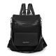 Oxford Women's Backpack Girls School Bag Rucksack Travel Backpack Shoulder Bag College Backpack, Preto, 32 * 15 * 32CM Fashionable and versatile (Color : Preto, Size : 32 * 15 * 32CM)