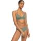 Triangel-Bikini ROXY "SHINY WAVE GZC0" Gr. S (36), N-Gr, grün (agave green) Damen Bikini-Sets Ocean Blue