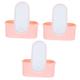 POPETPOP 3pcs Box Storage Box Vanity Mirror Makeup Accessory Compact Mirror Makeups Organizer Led Vanity Mirror Handheld Cosmetic Mirror Led Light Mirror Household Glass Dressing Box Miss