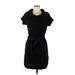 INC International Concepts Casual Dress - Sweater Dress: Black Dresses - Women's Size Medium