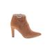 L.K. Bennett Ankle Boots: Brown Shoes - Women's Size 38
