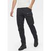 Cargohose G-STAR "Rovic zip 3d regular tapered", Herren, Gr. 34, Länge 32, schwarz (schwarz schwarz), Web, Obermaterial: 97% Baumwolle, 3% Elasthan, casual, regular fit, Hosen