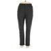 Gloria Vanderbilt Casual Pants - Mid/Reg Rise: Gray Bottoms - Women's Size 14