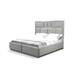 Brayden Studio® Crispina Platform Storage Bed Metal in Brown/Gray | 59 H x 67 W x 89.5 D in | Wayfair D872497BE7B34C8585EF509A66A103F0