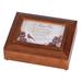 Trinx Jertavious Memory Box in Brown/Gray/Red | 7.75 H x 3.25 W x 9.5 D in | Wayfair 5AA603963DF54F9C9DD7C5FAB28B6FE2