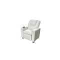 Recliner Chair - Accent Chair - Latitude Run® Sporades Sophisticated Simplicity Pu Recliner Chair Faux | 27 H x 22 W x 17 D in | Wayfair