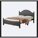 Canora Grey Suesan Bed Metal in Black | 43.6 H x 62.6 W x 85.1 D in | Wayfair 36E97378C88A4D178938FB62D230D7C1