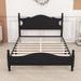 Alcott Hill® Brettnie Wood Platform Bed w/ Headboard & Footboard Wood in Black | 39 H x 56 W x 79 D in | Wayfair 45C829F14CA44D3C9E0C986258227919