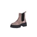 Apple of Eden Chelsea-Boots Damen taupe, 42