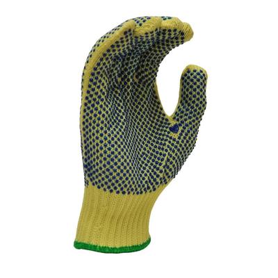 G & F Products PVC Dotted Knit Cut Resistant Work Gloves, 1 Pair