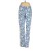 Lilly Pulitzer Casual Pants - Super Low Rise: Blue Bottoms - Women's Size 00