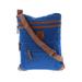 Stone Mountain Crossbody Bag: Quilted Blue Color Block Bags