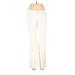 Lilly Pulitzer Dress Pants - Low Rise Boot Cut Boot Cut: Ivory Bottoms - Women's Size 6