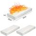 Sufanic 3Pcs Calcium-Magnesium-Silicate Fibres Firplace Firebox Safety Bio Fire