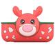 Kids Digital Camera Silicone Cover Santa Claus Elk Cartoon Pattern for Camera Protection Christmas Gift Anti-Fall & Anti-Bump