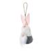 SDJMa Easter Bunny Gnome Hanging Ornaments Hanging Set Colorful Plush Bunny Gnomes Elegant Mini Easter Decoration Tree Ornaments for Party Home Decor Supply