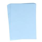 100 Sheets 70g A4 Size Multipurpose Paper Printing Folding Paper Handcrafts Typing Papers Manual Cutting Art Craft Paper for Office School Statiionary Supplies Inkjet Printer (Sky-blue)