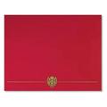 Classic 9.38-Inch W X 12-Inch L Certificate Covers Red