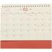 Desktop 2023 Calendar Tabletop Coil Design Calendar Household Desk Calendar Ornament Home Decor