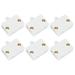 6 Pcs Closet Lights Smart Switch Pantry Closet Pantry Light On Off Cabinet Door Switch Light Bulb Door Light White Abs