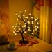 Home Decor ZKCCNUK LightsTree Lamp Gift Decorative Lamp Bedside Lamp Romantic Tree Lamp USB 48LED Simulation Cherrys Blossoms Tree Lamp Decorative Lamp Warm White Light Night Light Lamps Clearance