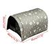 Oneshit Pet Beds Winter Outdoor House House Padded House Foldable Stray House Oxford Sunscreen