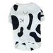 Walbest Pet Onesies for Dogs Pet Dog Pajamas Cute Printed Jumpsuit Indoor Outdoor Fashion Pet Four-legged Clothes for Small Medium Dogs Cats Dog for Indoor