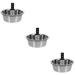 3 Set Wall Mounted Elevated Dog Bowl Stainless Steel Dog Bowls Wall Mounted Pet Bowls