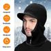 Winter Hats for Men Keep Warm Balaclava Cap Winter Knitted Hat with Zipper Warm