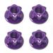M10 Durable Track Wheel Nuts Bicycle Fixie Axle Screw for Rear Hub 4Pcs