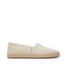 TOMS Women's Alpargata Rope 2.0 Natural Recycled Cotton Espadrille Shoes Natural/White, Size 6.5