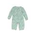 Carter's Long Sleeve Outfit: Teal Bottoms - Size 3 Month