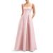 Bustier Tie Back Gown - Pink - Alfred Sung Dresses