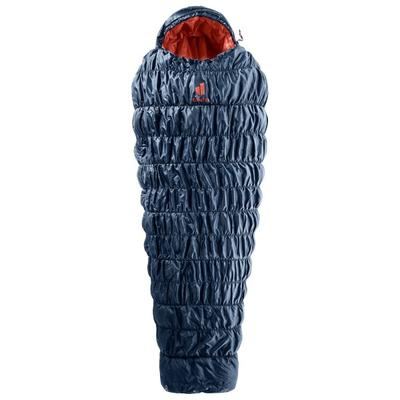 Deuter - Women's Exosphere 0° SL - Kunstfaserschlafsack Gr 198 x 68-85 x 43-54 cm Zip: Left Blau/Rot Image