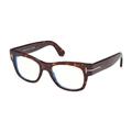 Tom Ford FT5040-B Blue-Light Block 052 Men's Eyeglasses Tortoiseshell Size 52 (Frame Only) - Blue Light Block Available