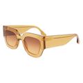 Victoria Beckham VB606S 342 Women's Sunglasses Brown Size 49