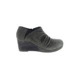 Dansko Wedges: Gray Solid Shoes - Women's Size 40 - Round Toe