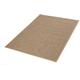 Teppich DEKOWE "Naturino Prestige" Teppiche Gr. B/L: 133 cm x 190 cm, 10 mm, 1 St., braun (camelfarben) Esszimmerteppiche