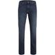 Regular-fit-Jeans JACK & JONES "CLARK EVAN" Gr. 29, Länge 32, blau (blue denim) Herren Jeans Regular Fit