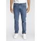 Tapered-fit-Jeans LEVI'S "502 TAPER" Gr. 30, Länge 34, blau (z1957 dark indigo stonewash) Herren Jeans Tapered-Jeans