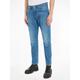 Slim-fit-Jeans TOMMY JEANS "SCANTON Y" Gr. 33, Länge 30, blau (denim medium1) Herren Jeans Regular Fit