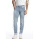 Slim-fit-Jeans REPLAY "Anbass Superstretch" Gr. 32, Länge 36, blau (light blue) Herren Jeans Slim Fit