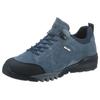 Schnürschuh WALDLÄUFER "H-AMIATA", Damen, Gr. 6 (39), blau (jeansblau), Veloursleder, Textil, Gummi, sportlich, Schuhe, Freizeitschuh, Halbschuh, Outdoorschuh mit TEX-Ausstattung, H-Weite