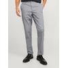Chinos JACK & JONES "JPSTMARCO JJBOWIE NOOS", Herren, Gr. 32, Länge 34, grau (ultimate grau), Web, Obermaterial: 98% Baumwolle, 2% Elasthan, unifarben, modisch, slim fit normal, Hosen