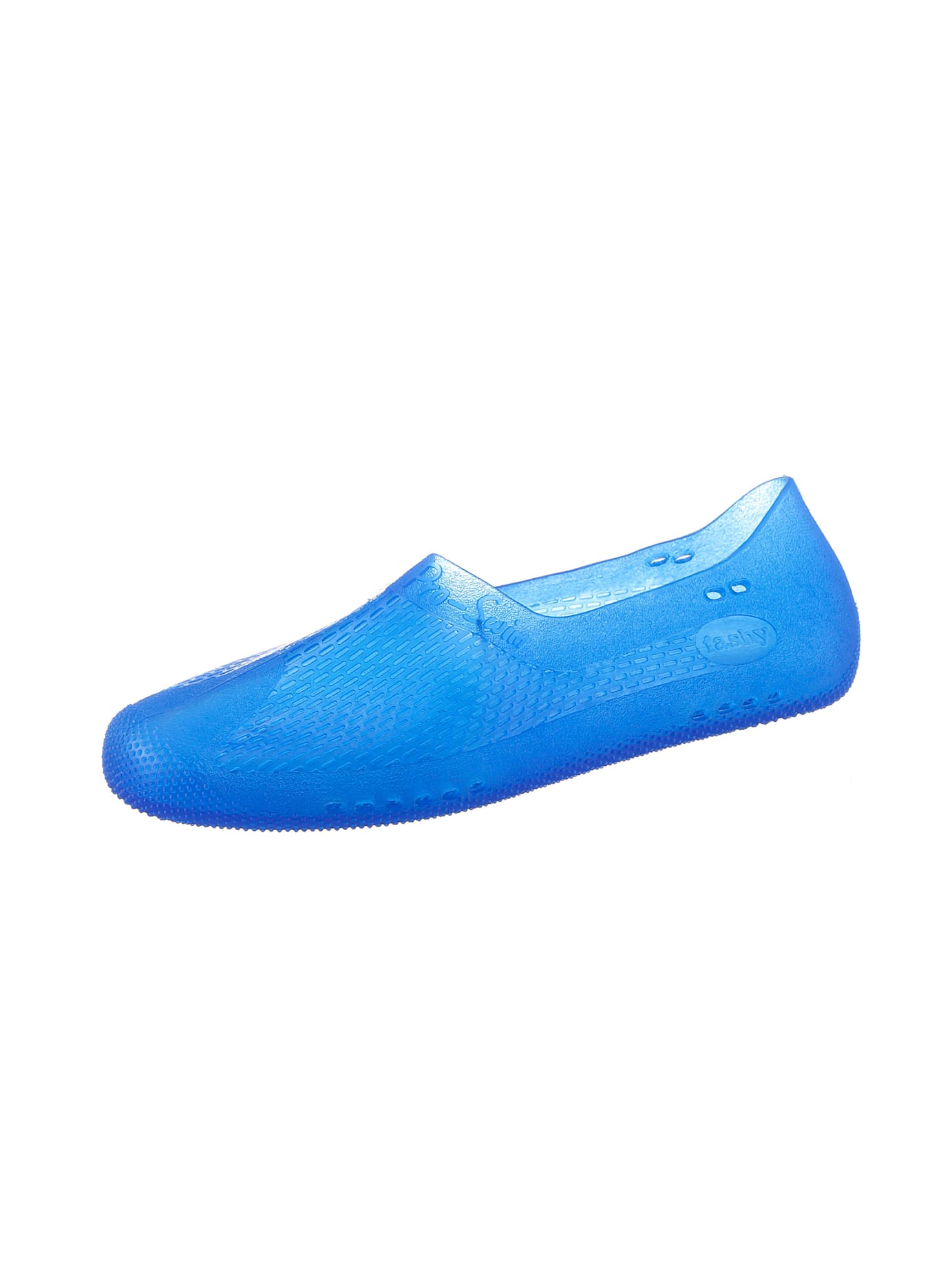 Badeschuh, Damen, Gr. 38/39, blau, Synthetik, Schuhe Slipper Wasserschuh