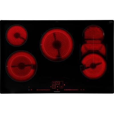 SIEMENS Elektro-Kochfeld "ET801LMP1D", schwarz, B:79,2cm H:5,1cm T:51,2cm, Kochfelder Image