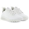 Slip-On Sneaker ECCO "GRUUV W", Damen, Gr. 40, weiß, Leder, sportlich, Schuhe Sneaker, Freizeitschuh, Halbschuh, Slipper mit ergonomischer Fluidform Sohle