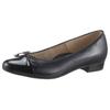 Pumps ARA "BARI", Damen, Gr. 3 (35,5), blau (dunkelblau), Glattleder, Lackleder, elegant, Schuhe Ballerina, mit Lackspitze